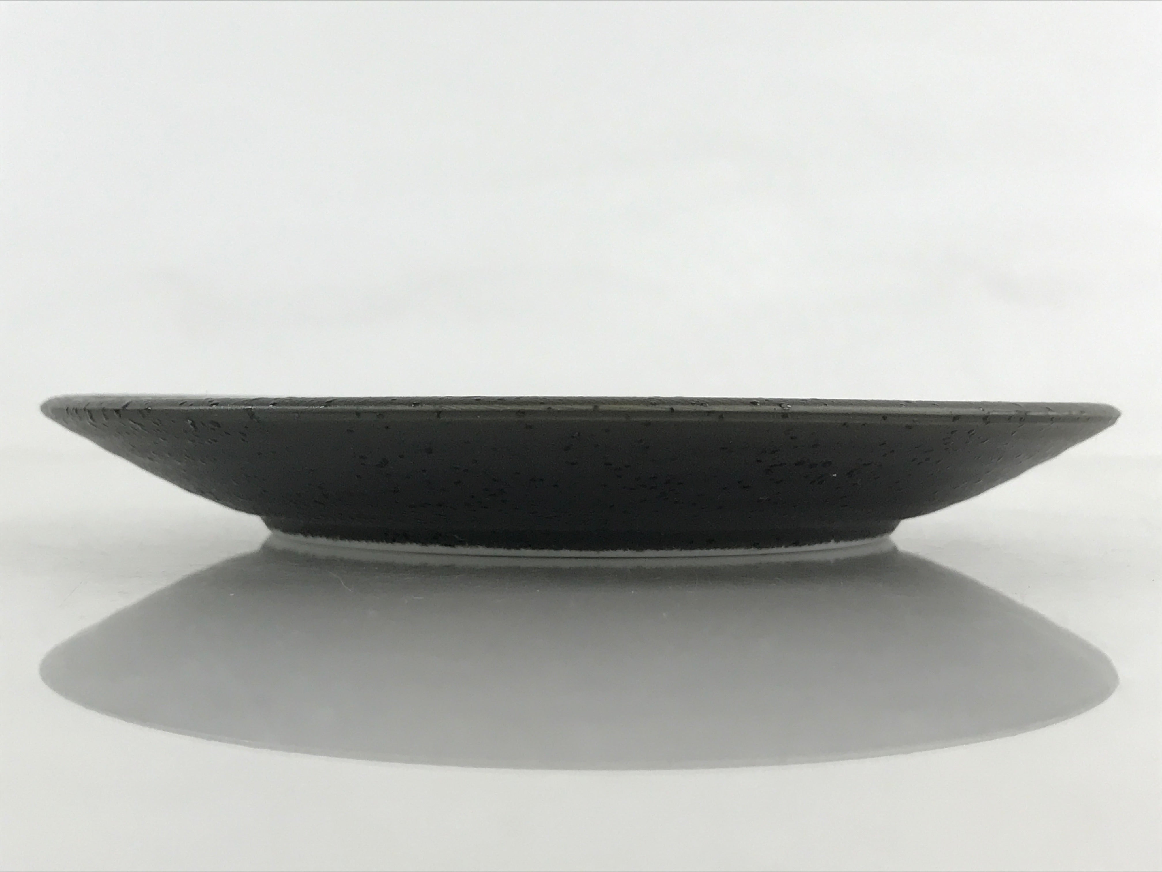 Japanese Porcelain Plate Small Plate Black Green Glaze Kozara Meimeizar PY418