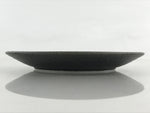 Japanese Porcelain Plate Small Plate Black Green Glaze Kozara Meimeizar PY418