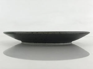 Japanese Porcelain Plate Small Plate Black Green Glaze Kozara Meimeizar PY418