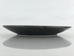 Japanese Porcelain Plate Small Plate Black Green Glaze Kozara Meimeizar PY419