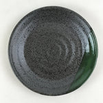 Japanese Porcelain Plate Small Plate Black Green Glaze Kozara Meimeizar PY419