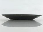 Japanese Porcelain Plate Small Plate Black Green Glaze Kozara Meimeizar PY420