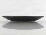 Japanese Porcelain Plate Small Plate Black Green Glaze Kozara Meimeizar PY420