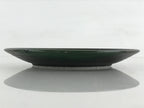 Japanese Porcelain Plate Small Plate Black Green Glaze Kozara Meimeizar PY420