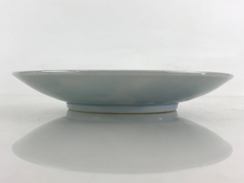 Japanese Porcelain Plate Small Plate Plum Blossom Kozara Torizara White PY410