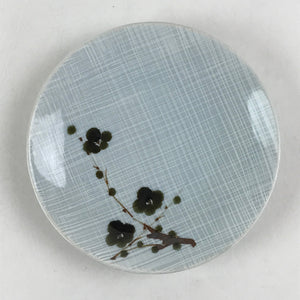 Japanese Porcelain Plate Small Plate Plum Blossom Kozara Torizara White PY412