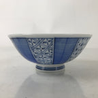 Japanese Porcelain Rice Bowl Owan Kobachi White Blue Sometsuke Traditional Y266