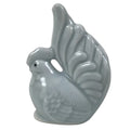 Japanese Porcelain Rooster Toothpick Holder Youjitate Zodiac Figurine Blue Y535