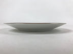 Japanese Porcelain Round Small Plate Vtg Kutani Imari Floral Red Blue Gold PY617