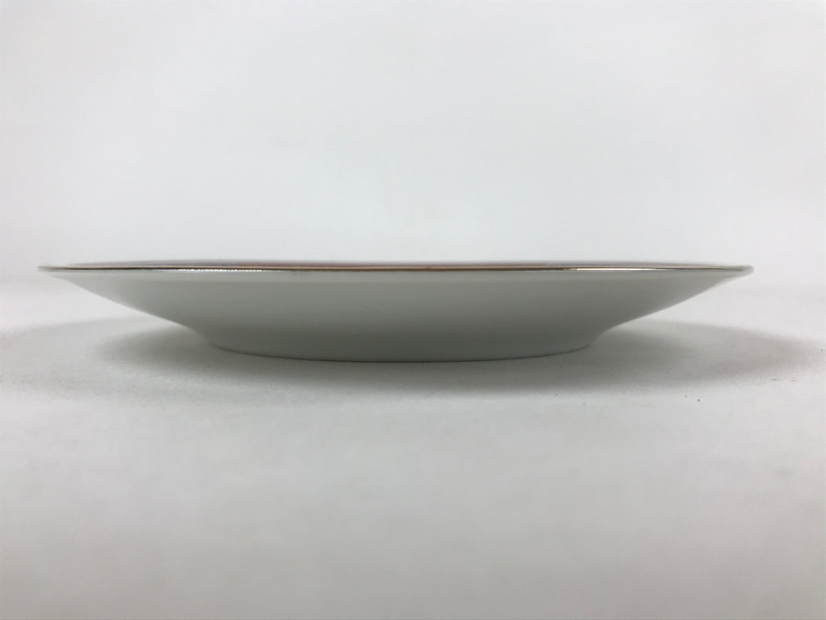 Japanese Porcelain Round Small Plate Vtg Kutani Imari Floral Red Blue Gold PY617