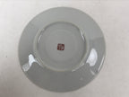 Japanese Porcelain Round Small Plate Vtg Kutani Imari Floral Red Blue Gold PY619