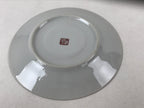 Japanese Porcelain Round Small Plate Vtg Kutani Imari Floral Red Blue Gold PY619