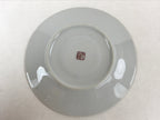Japanese Porcelain Round Small Plate Vtg Kutani Imari Floral Red Blue Gold PY622