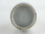 Japanese Porcelain Sake Bottle Tokkuri Ichigo Vtg Pottery Hitagana White TS532