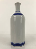 Japanese Porcelain Sake Bottle Tokkuri Imari Ware Blue Sometsuke Scenery TS663