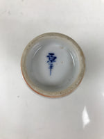 Japanese Porcelain Sake Bottle Tokkuri White Blue Sometsuke Brush Stroke TS827
