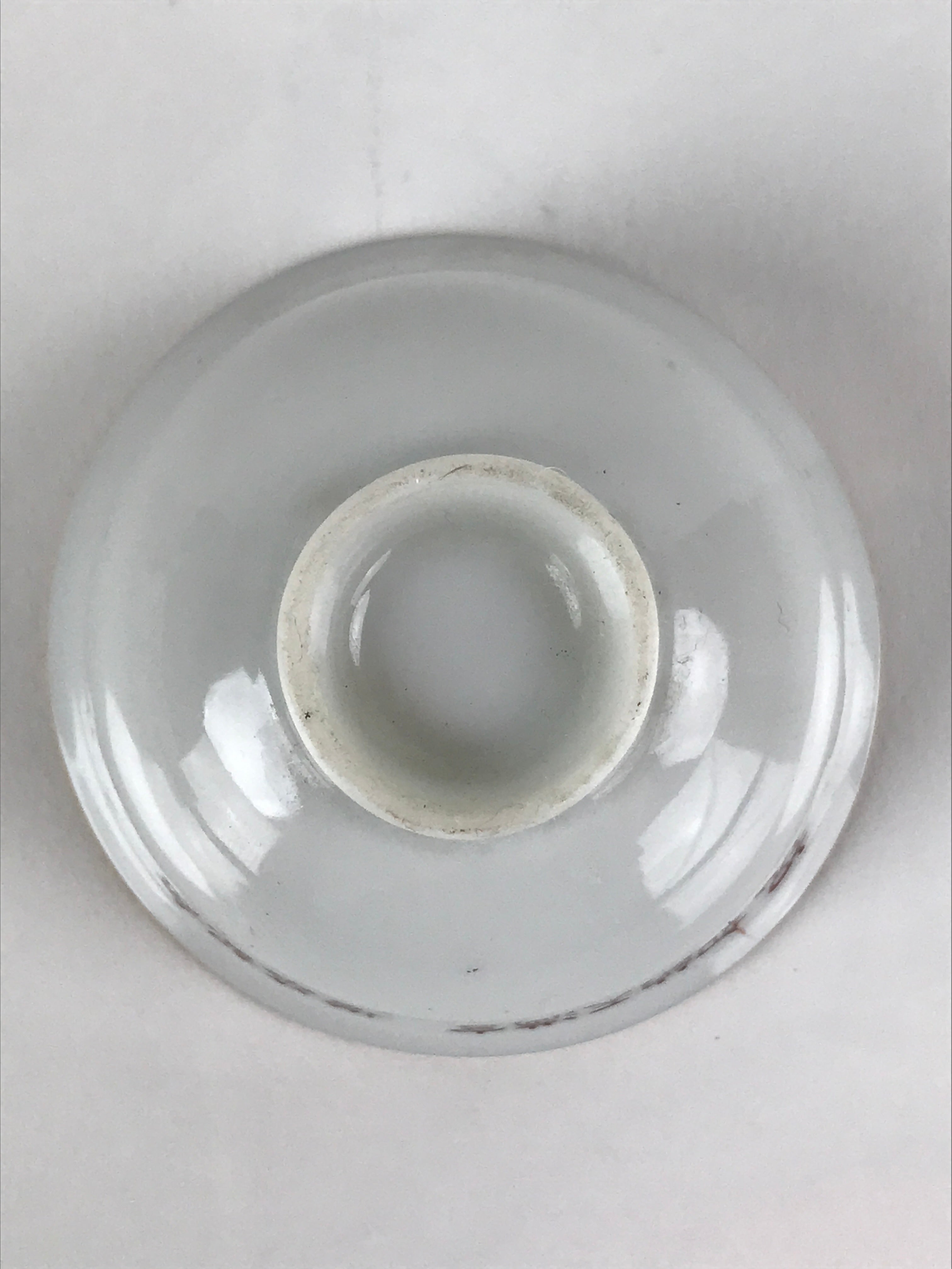 Japanese Porcelain Sake Cup Ochoko Vtg Kano Tenmangu Commemorative G246