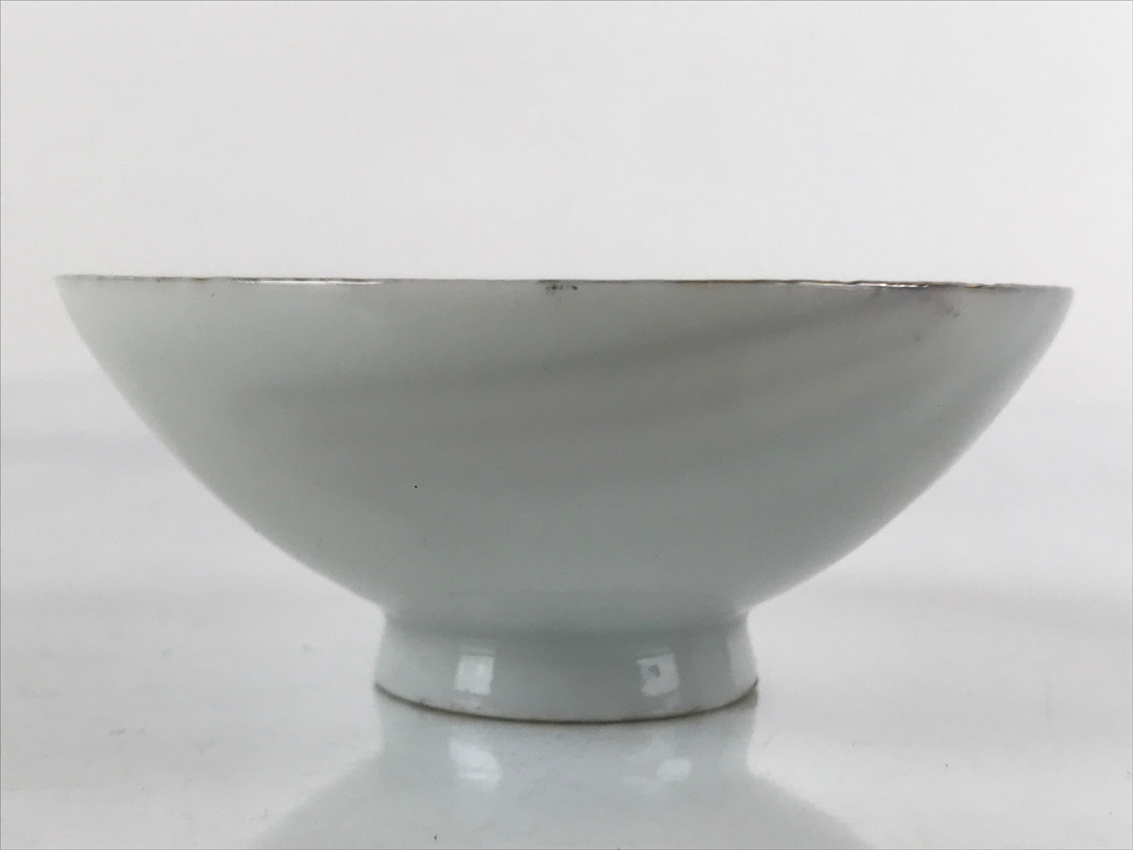 Japanese Porcelain Sake Cup Sakazuki C1930 Heavy Artillery Commemorative G242