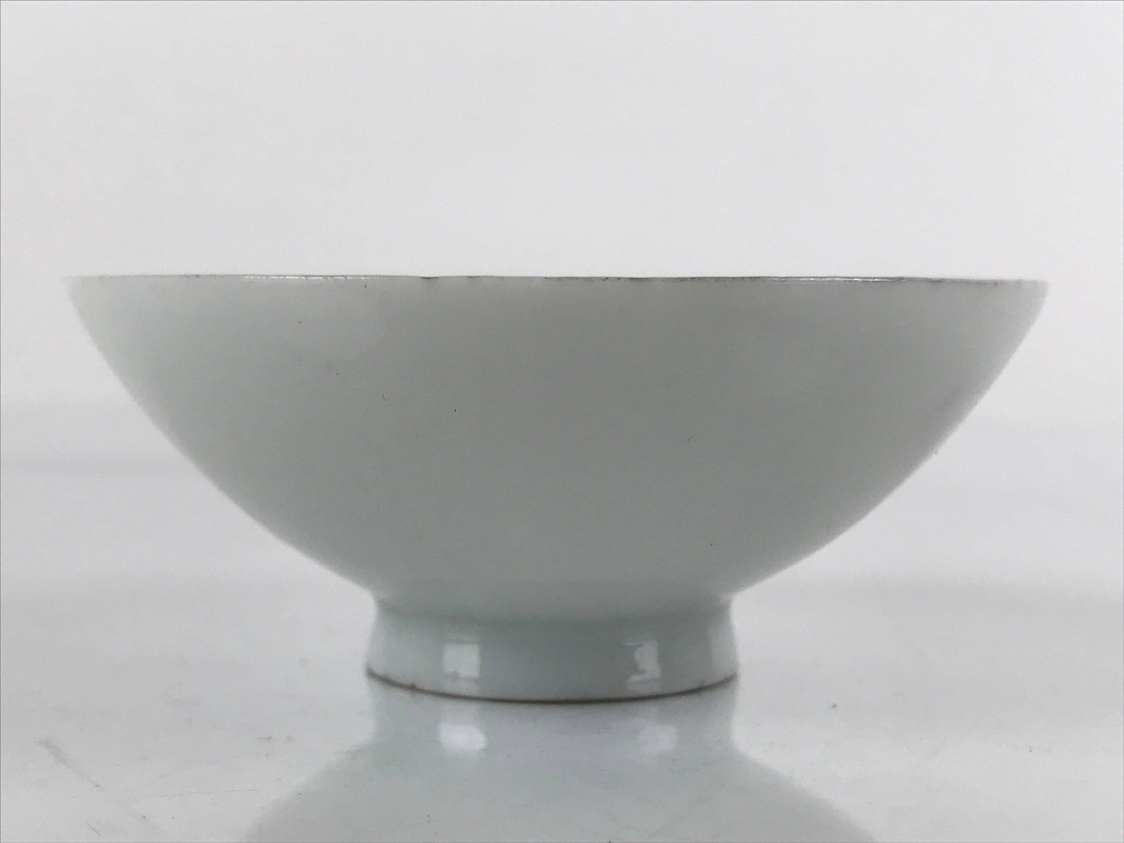 Japanese Porcelain Sake Cup Sakazuki C1930 Heavy Artillery Commemorative G242