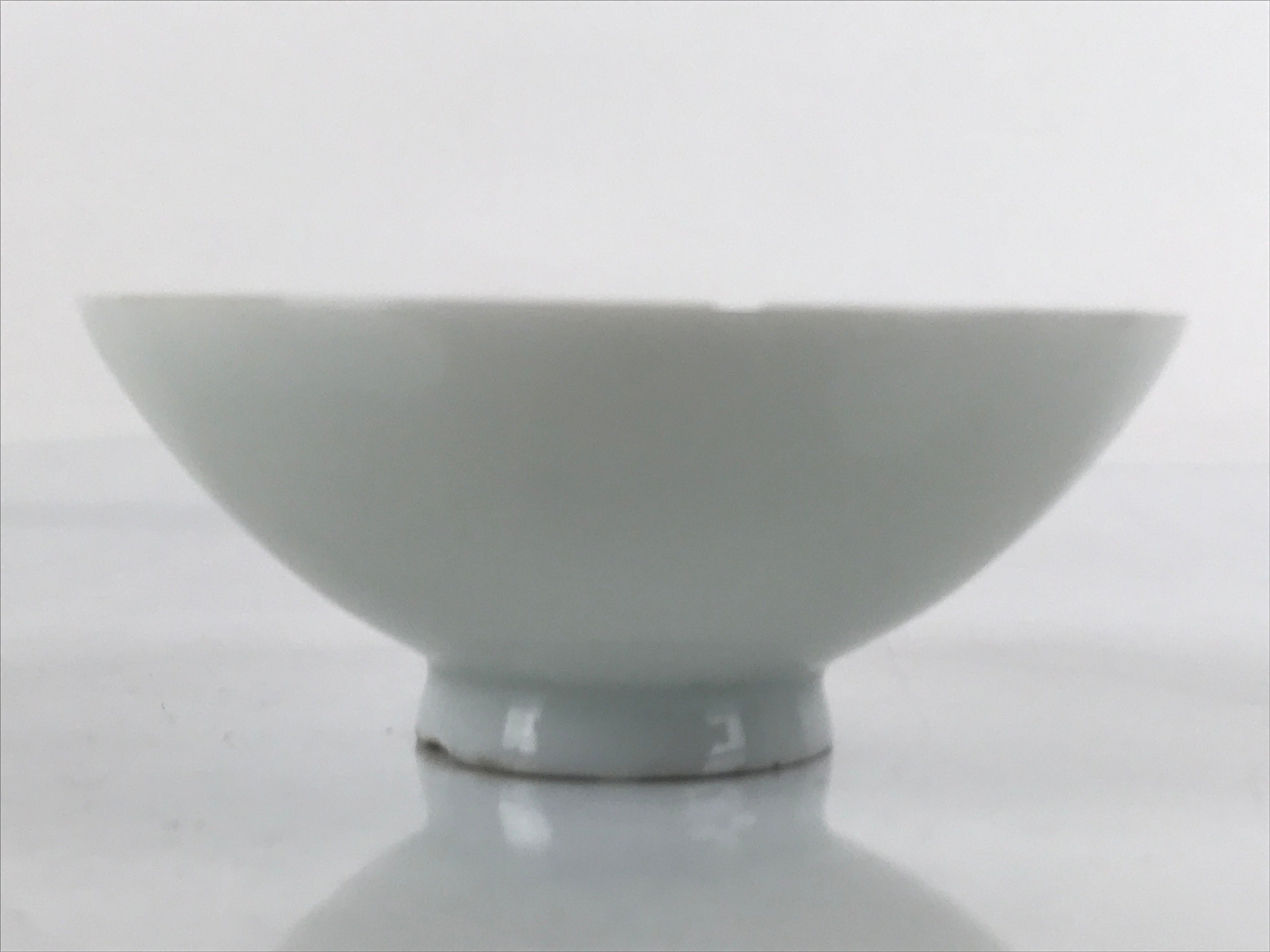 Japanese Porcelain Sake Cup Sakazuki C1930 Heavy Artillery Commemorative G242