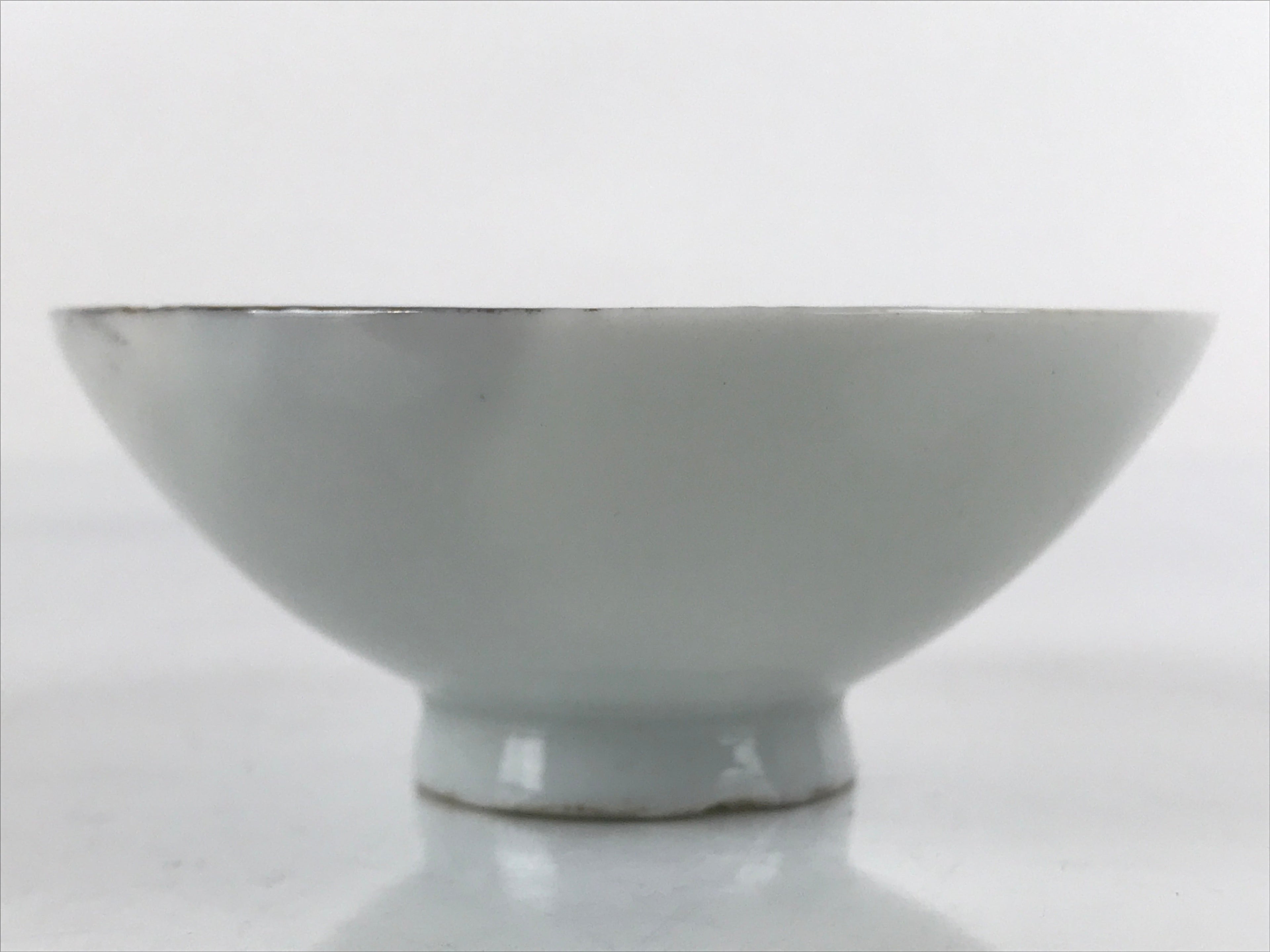 Japanese Porcelain Sake Cup Sakazuki C1930 Heavy Artillery Commemorative G242