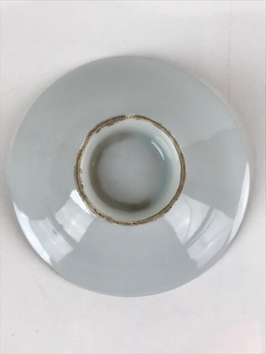 Japanese Porcelain Sake Cup Sakazuki C1930 Heavy Artillery Commemorative G242