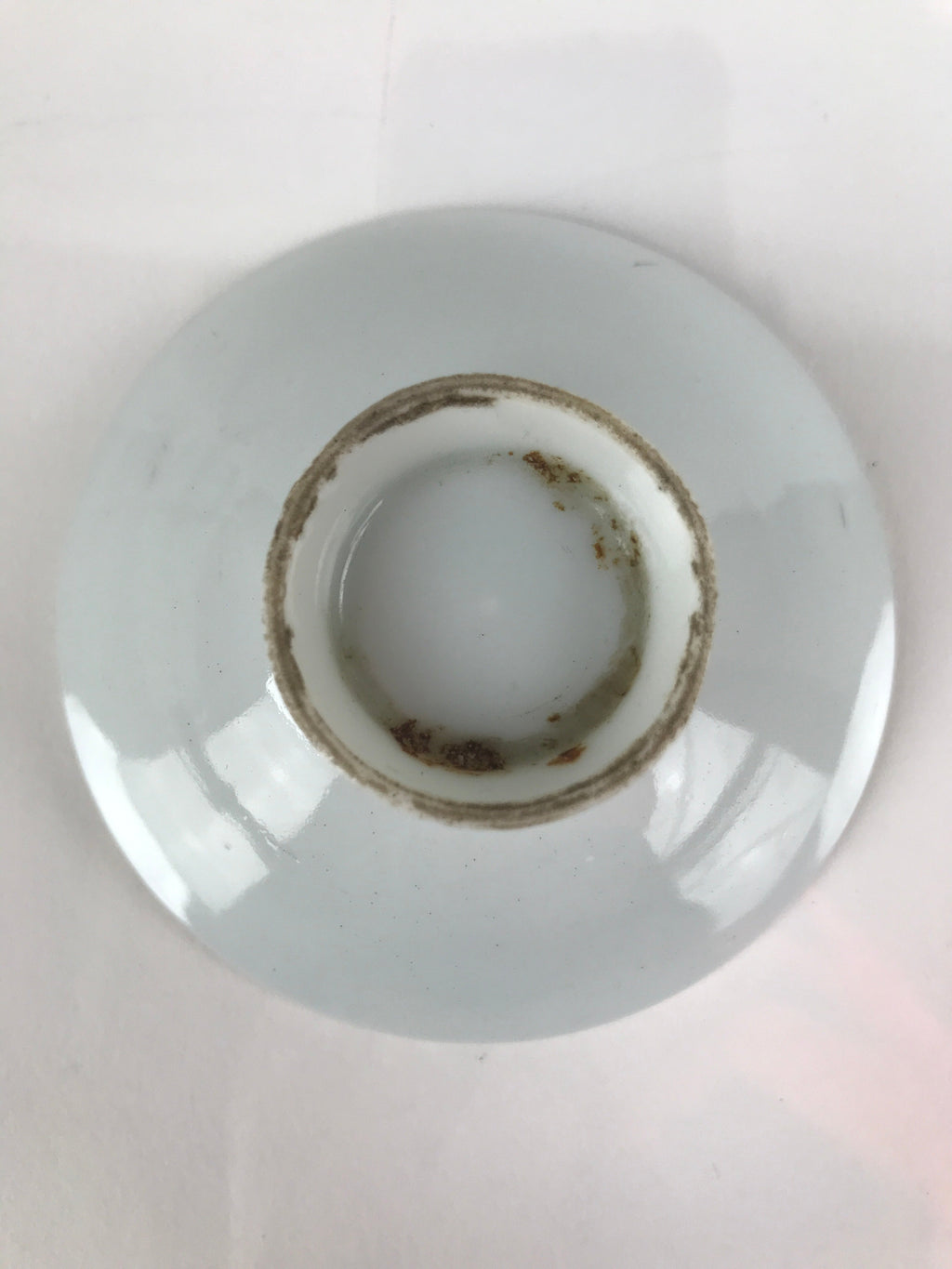Japanese Porcelain Sake Cup Sakazuki C1930 Heavy Artillery Commemorative G243