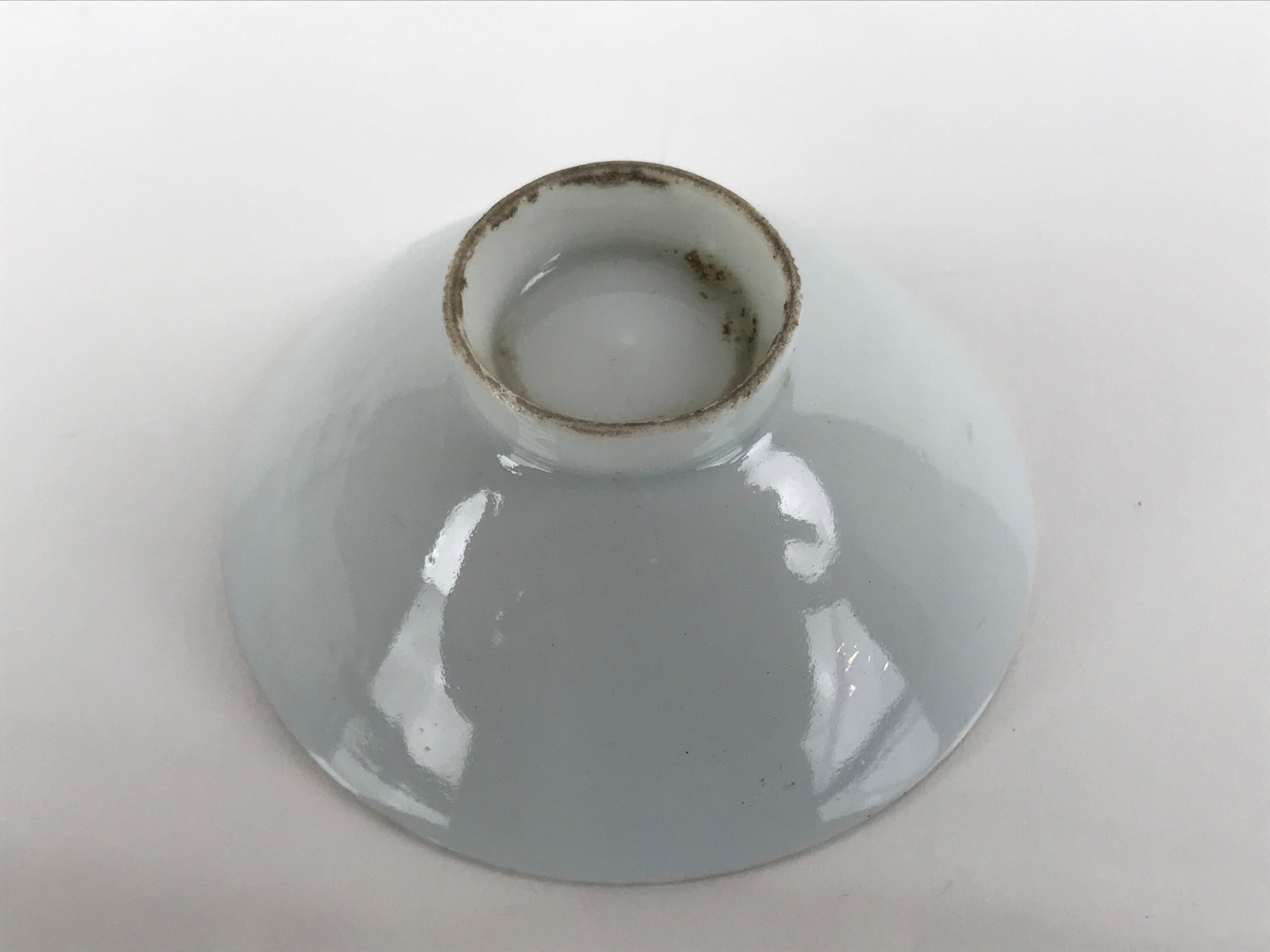 Japanese Porcelain Sake Cup Sakazuki C1930 Heavy Artillery Commemorative G243