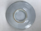 Japanese Porcelain Sake Cup Vtg Ochoko Kyoto Gold White Kanji Temple Shrine G280