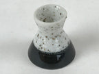 Japanese Porcelain Sake Cup Vtg Rappa Ochoko Guinomi Green Brown Speckle G120