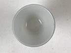 Japanese Porcelain Sake Cup Vtg Rappa Ochoko Guinomi Green Brown Speckle G121