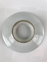 Japanese Porcelain Sake Cup Vtg Sakazuki Guinomi Crane Sunrise Pine White G191
