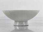 Japanese Porcelain Sake Cup Vtg Sakazuki Guinomi Crane Sunrise Pine White G194