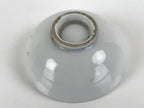 Japanese Porcelain Sake Cup Vtg Sakazuki Guinomi Minogame Turtle White Gold G253