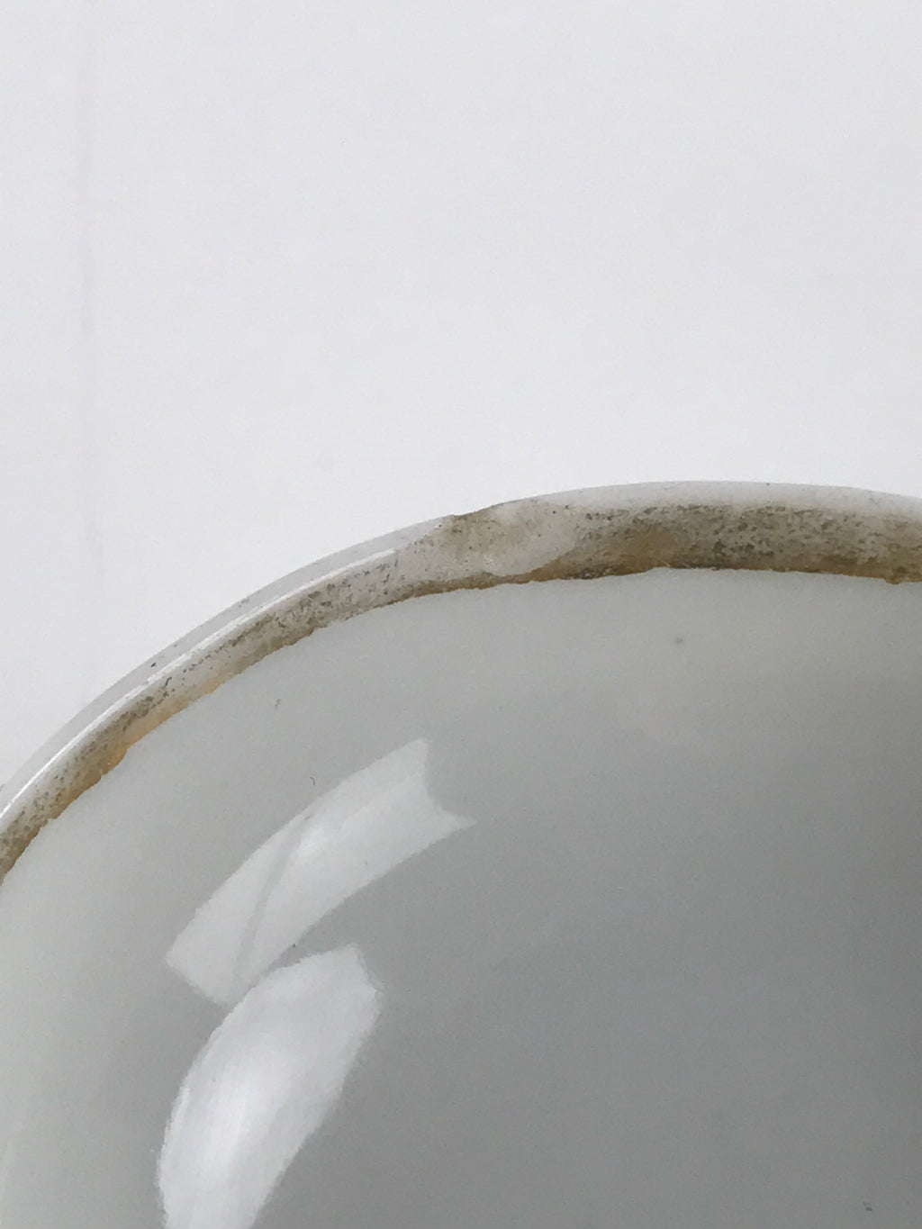 Japanese Porcelain Sake Cup Vtg Sakazuki Guinomi Minogame Turtle White Gold G254