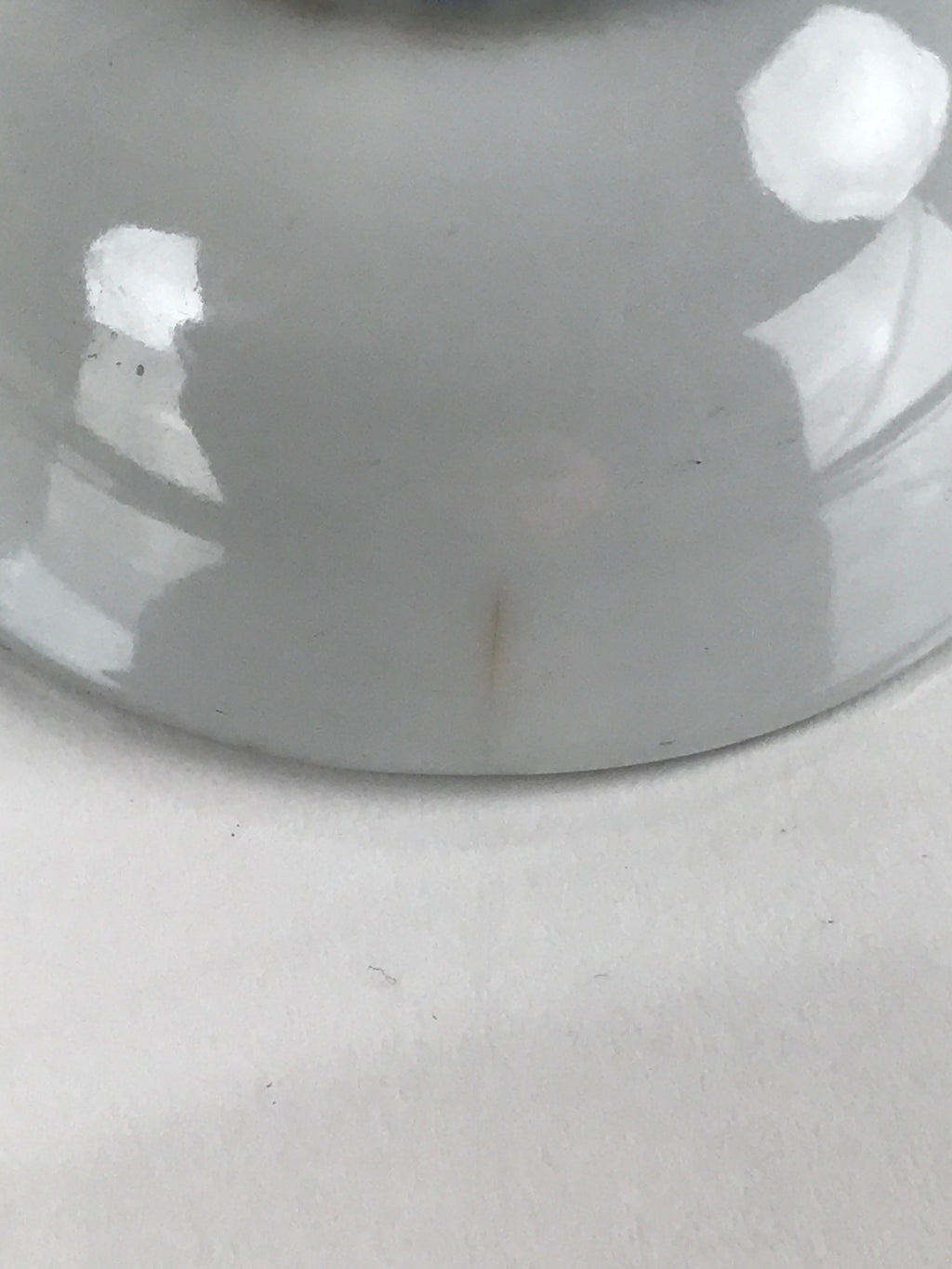 Japanese Porcelain Sake Cup Vtg Sakazuki Guinomi Minogame Turtle White Gold G254