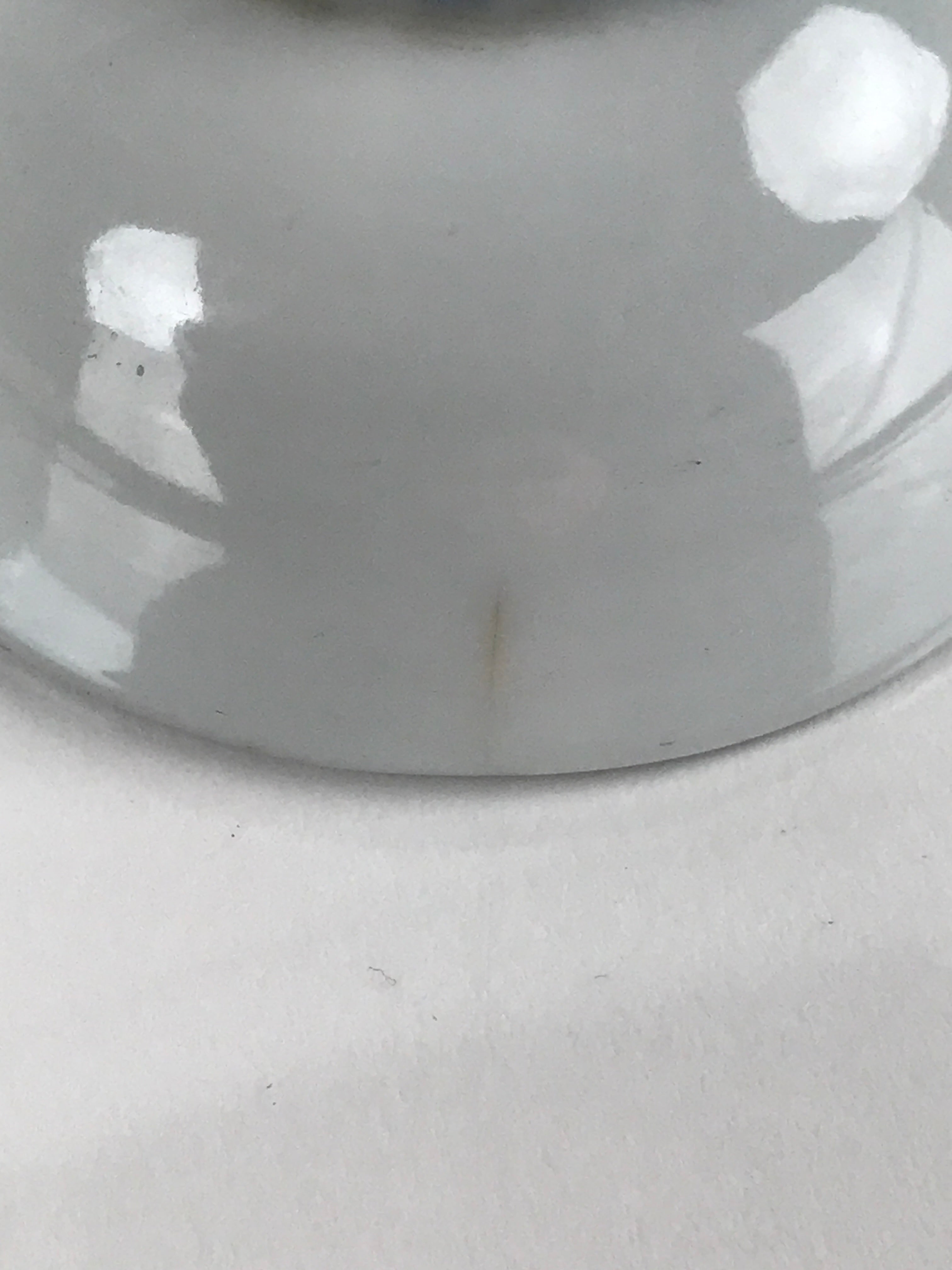 Japanese Porcelain Sake Cup Vtg Sakazuki Guinomi Minogame Turtle White Gold G254
