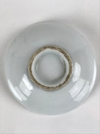 Japanese Porcelain Sake Cup Vtg Sakazuki Guinomi Minogame Turtle White Gold G255