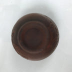 Japanese Porcelain Sake Cup Vtg Tsubomi Ochoko Chrysanthemum Kiku Brown G271