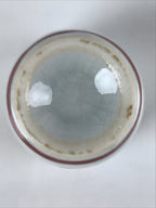 Japanese Porcelain Sake Cup Vtg Tsubomi Ochoko Guinomi Chrysanthemum Kiku G201