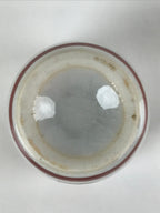Japanese Porcelain Sake Cup Vtg Tsubomi Ochoko Guinomi Chrysanthemum Kiku G210