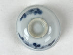 Japanese Porcelain Sake Cup Vtg Tsubomi Ochoko Sometsuke Blue Flowers G135