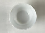 Japanese Porcelain Sake Cup Vtg Wan Ochoko Guinomi Purple Hydrangea Flower G154