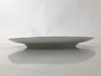 Japanese Porcelain Serving Plate Vtg Round Large Pink Rose Floral Leaf Y263