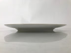 Japanese Porcelain Serving Plate Vtg Round Large Pink Rose Floral Leaf Y263