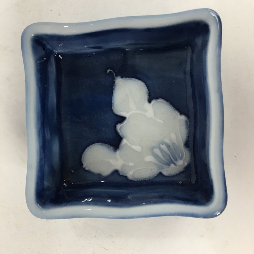 Japanese Porcelain Small Bowl Kobachi Blue Sometsuke White Plum Pattern PP586
