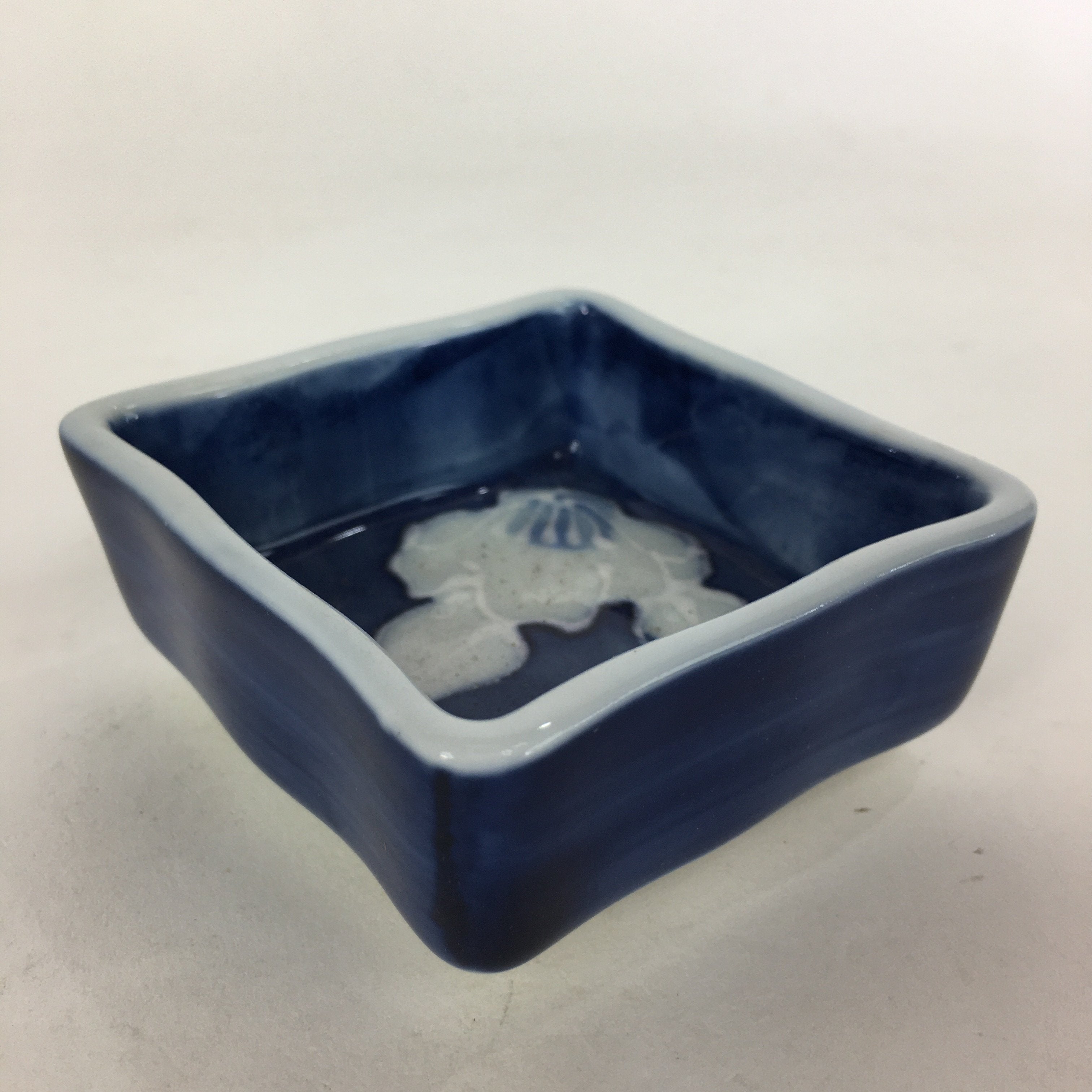 Japanese Porcelain Small Bowl Kobachi Blue Sometsuke White Plum Pattern PP589