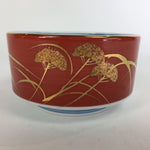 Japanese Porcelain Small Bowl Kobachi Red White Sometsuke Flower Pattern PP558