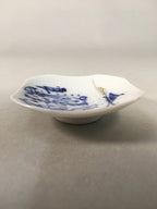 Japanese Porcelain Small Plate Kozara Blue White Soy Sauce Dipping Dish PP444