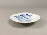 Japanese Porcelain Small Plate Kozara Blue White Soy Sauce Dipping Dish PP445